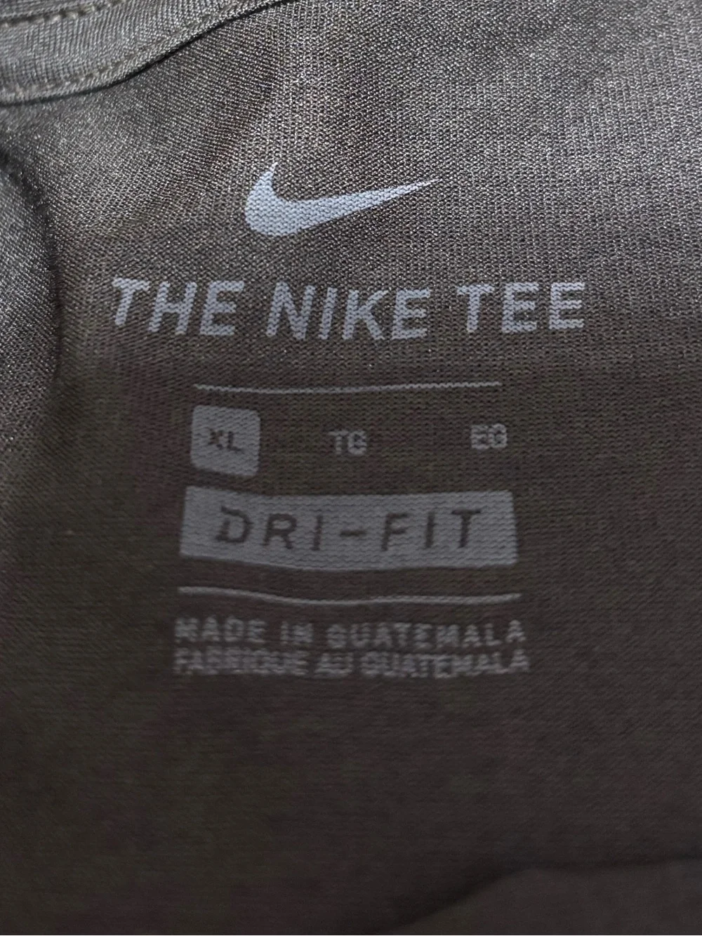 Cleveland Browns NFL Nike Brown Tee XL 23” p2p 30”L